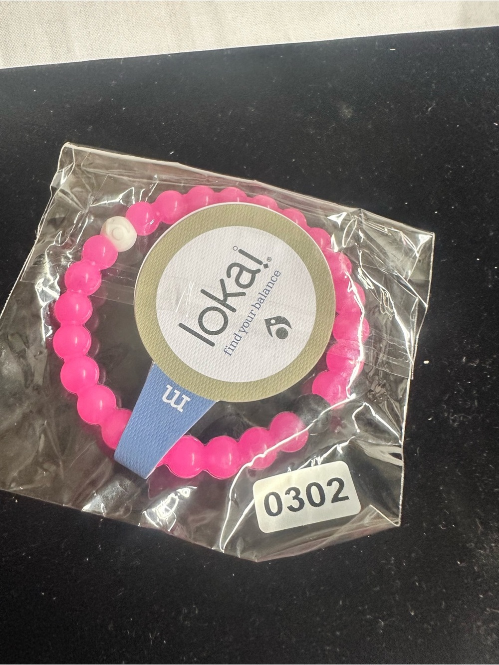 Lokai Kids Neon Pink Balance Bracelet